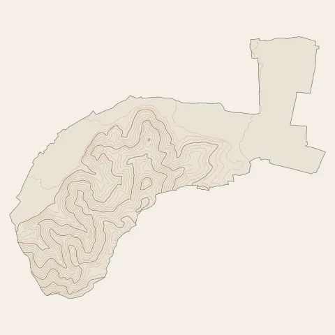 Wintzenheim : courbes de niveau