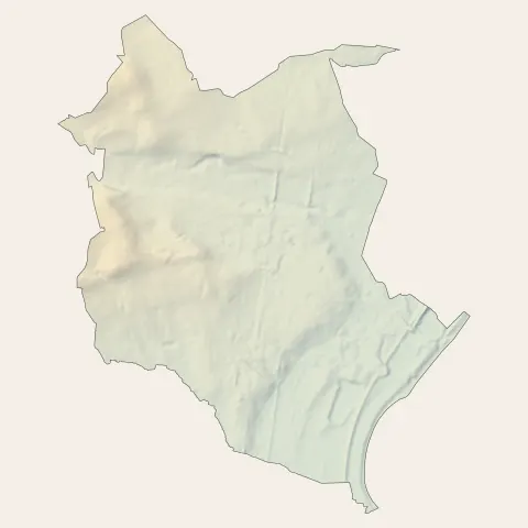 Belleville-en-Beaujolais : relief