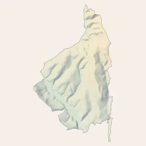 Val d'Oingt : relief