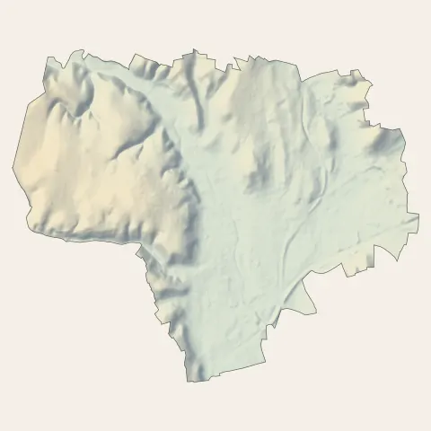 Brignais : relief