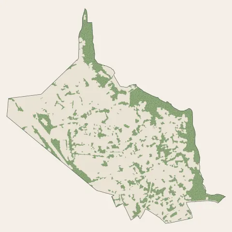 Champagne-au-Mont-d'Or : bois, forêts et landes