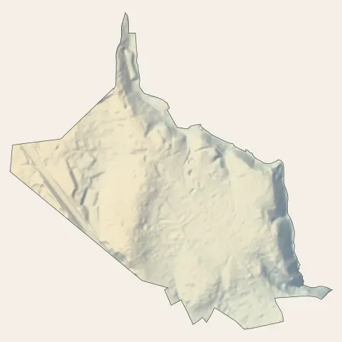 Champagne-au-Mont-d'Or : relief