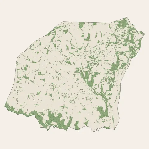Chaponost : bois, forêts et landes
