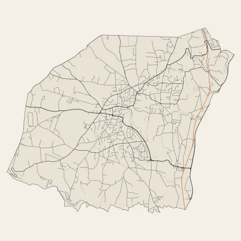 Chaponost : voies