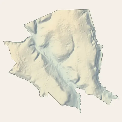 Charbonnières-les-Bains : relief