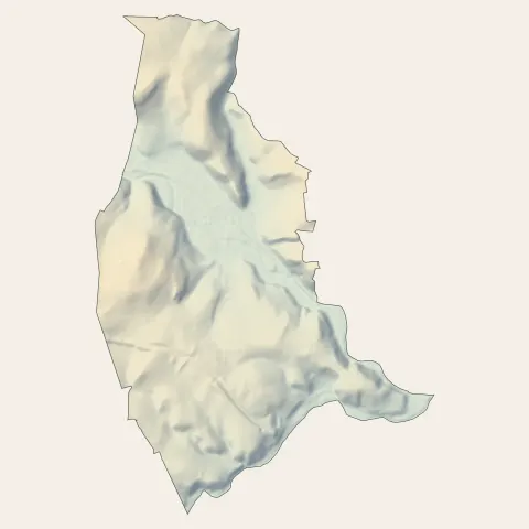 Châtillon : relief