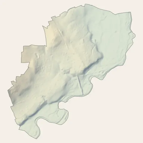 Chazay-d'Azergues : relief