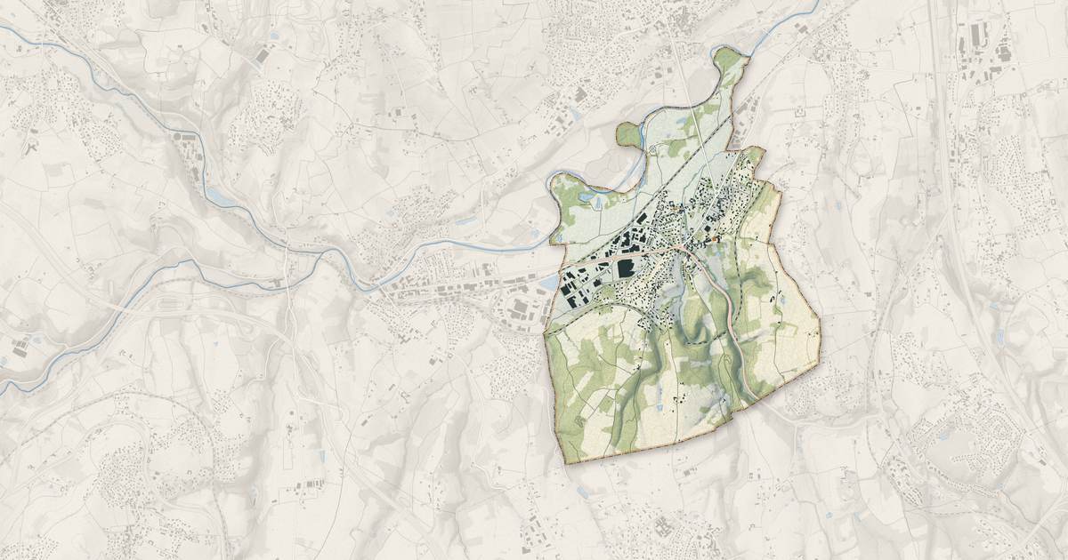 Portrait cartographique de Civrieux-d'Azergues : relief, eau, forêts, bâti et voies, calculés à partir des données de l'IGN