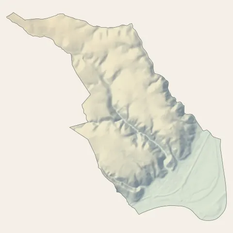 Condrieu : relief