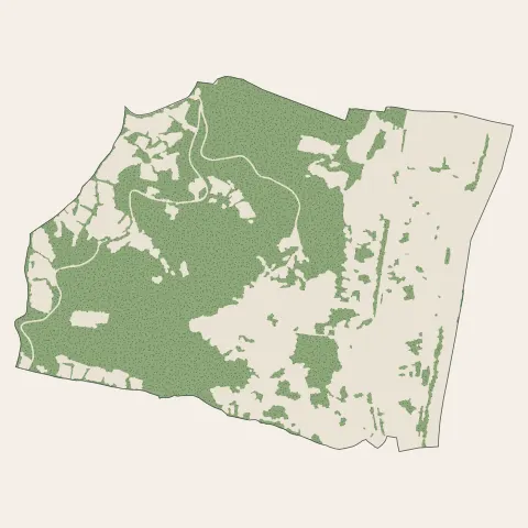 Couzon-au-Mont-d'Or : bois, forêts et landes