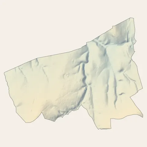Dommartin : relief