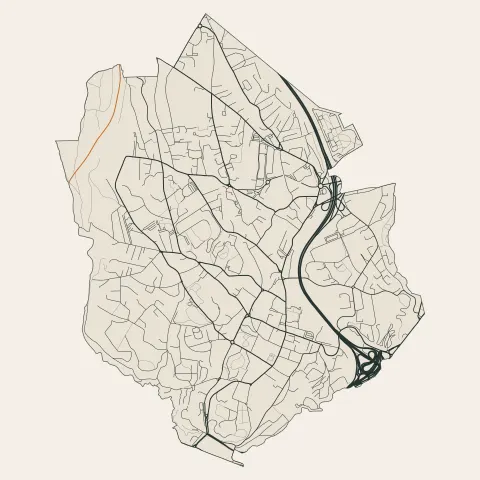 Écully : voies