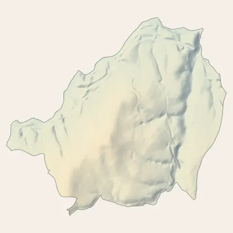 Fleurieux-sur-l'Arbresle : relief