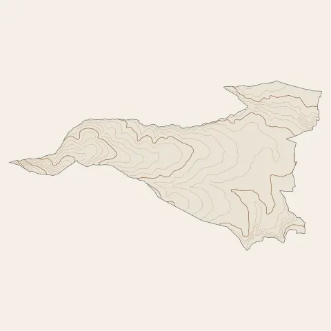 Grézieu-la-Varenne : courbes de niveau