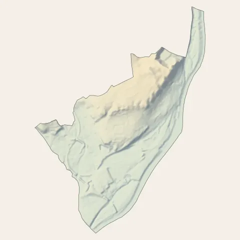 Grigny-sur-Rhône : relief