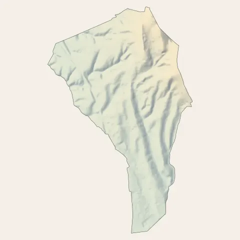 Limonest : relief