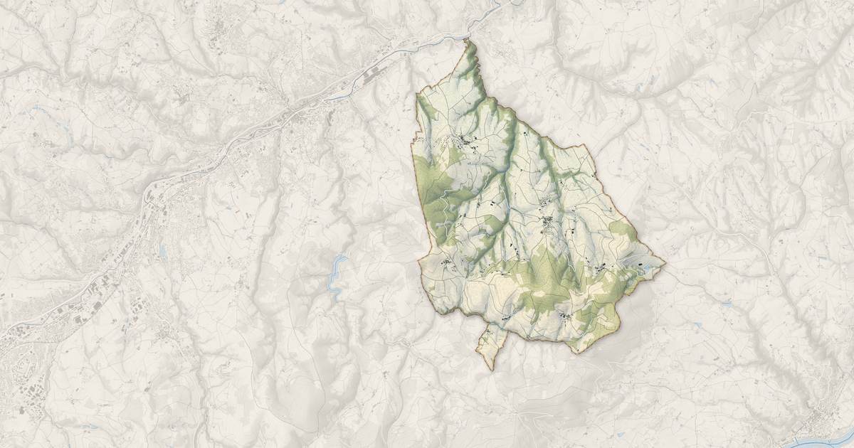 Portrait cartographique de Longes : relief, eau, forêts, bâti et voies, calculés à partir des données de l'IGN