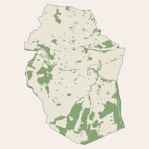 Lozanne : bois, forêts et landes