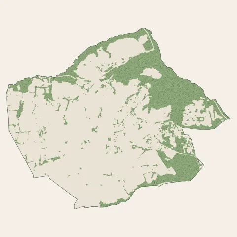 Marcy-l'Étoile : bois, forêts et landes
