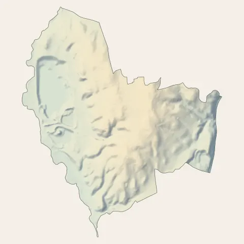 Millery : relief