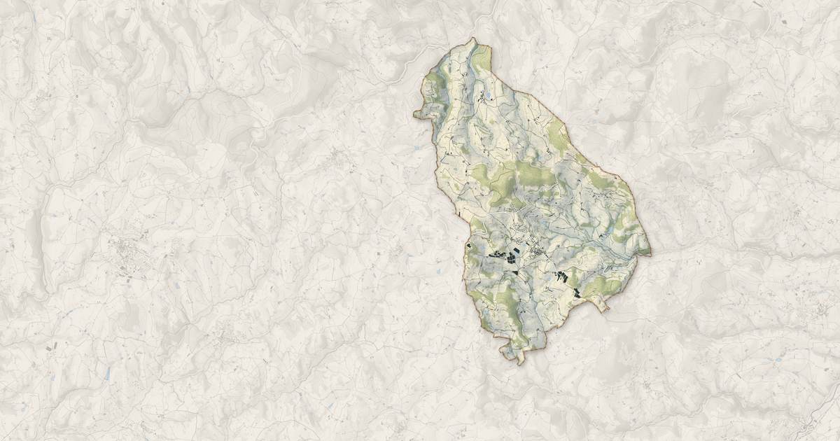 Portrait cartographique de Montrottier : relief, eau, forêts, bâti et voies, calculés à partir des données de l'IGN