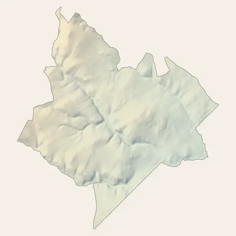 Mornant : relief