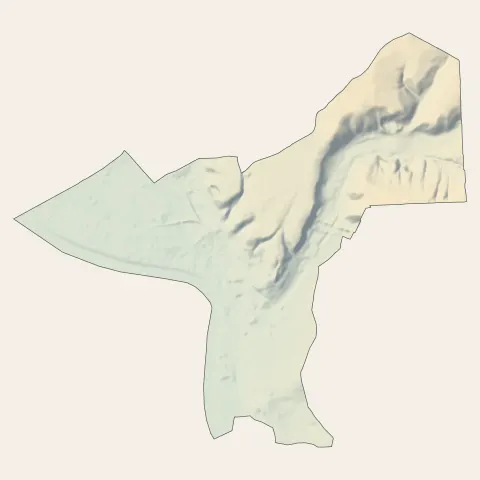 Neuville-sur-Saône : relief