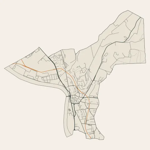 Neuville-sur-Saône : voies