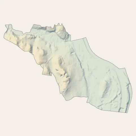 Oullins-Pierre-Bénite : relief