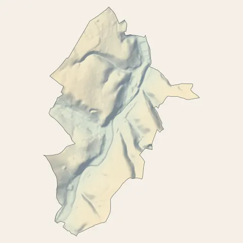 Sain-Bel : relief