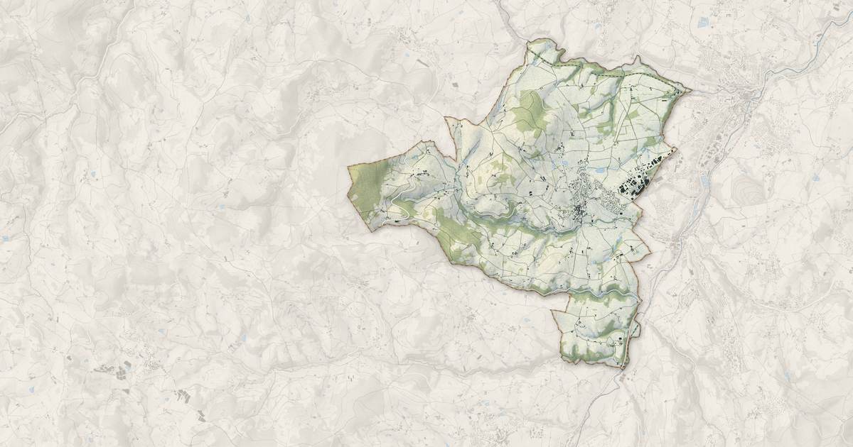 Portrait cartographique de Savigny : relief, eau, forêts, bâti et voies, calculés à partir des données de l'IGN