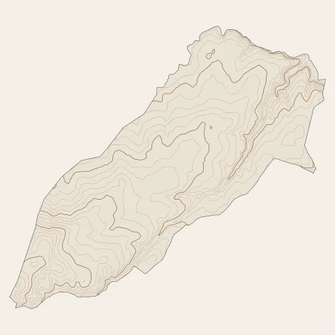 Soucieu-en-Jarrest : courbes de niveau