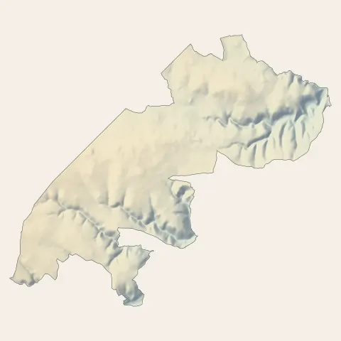Beauvallon : relief