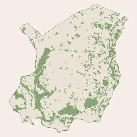 Sainte-Foy-lès-Lyon : bois, forêts et landes