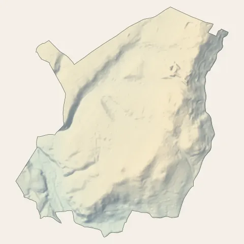 Sainte-Foy-lès-Lyon : relief