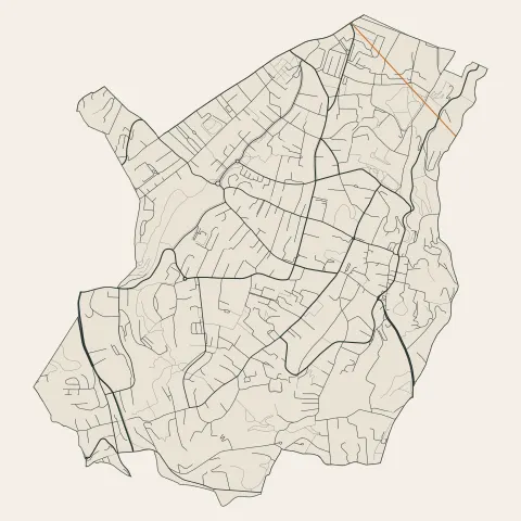Sainte-Foy-lès-Lyon : voies