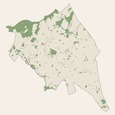 Saint-Laurent-d'Agny : bois, forêts et landes