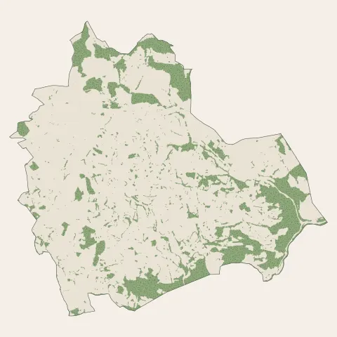 Saint-Laurent-de-Chamousset : bois, forêts et landes