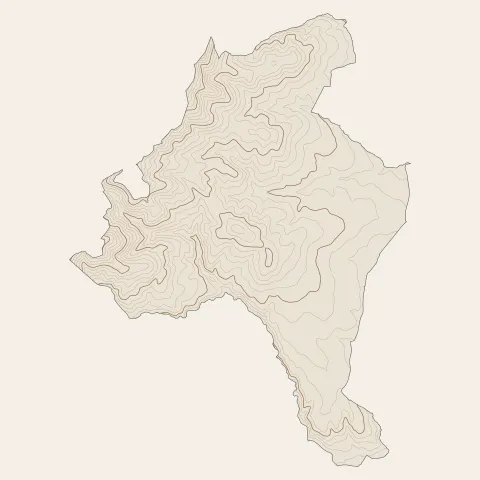 Chabanière : courbes de niveau