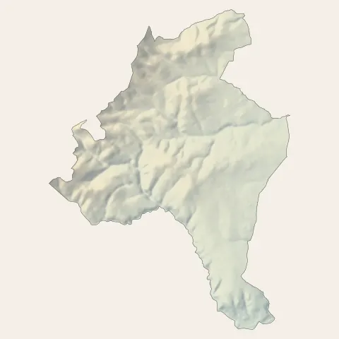 Chabanière : relief