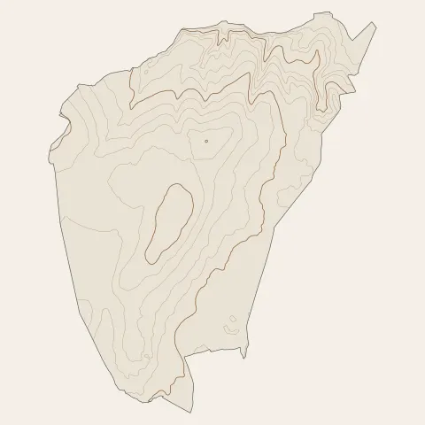 Taluyers : courbes de niveau