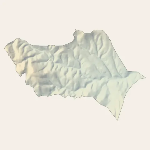 Thurins : relief