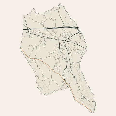 La Tour-de-Salvagny : voies