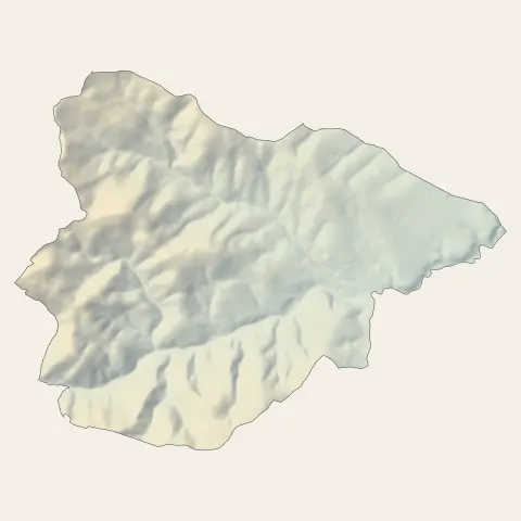 Vaugneray : relief