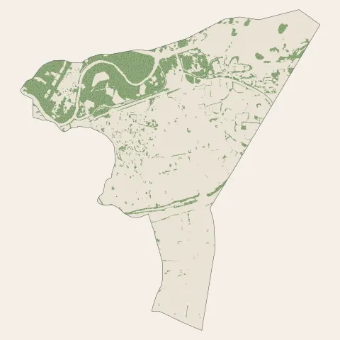 Vaulx-en-Velin : bois, forêts et landes