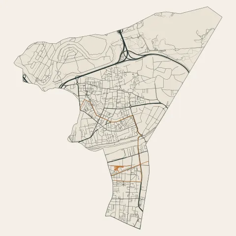 Vaulx-en-Velin : voies