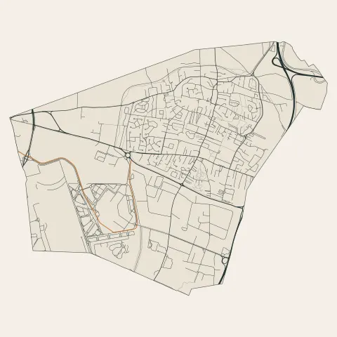 Chassieu : voies