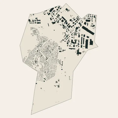 Corbas : bâti