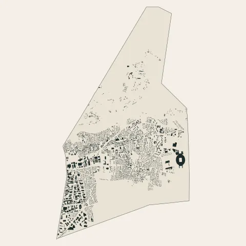 Décines-Charpieu : bâti