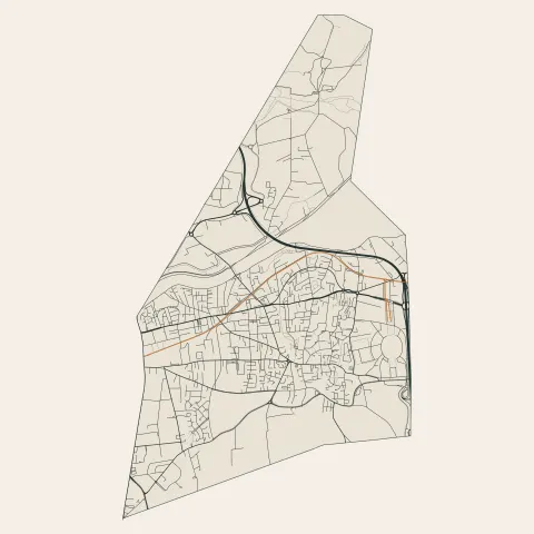 Décines-Charpieu : voies